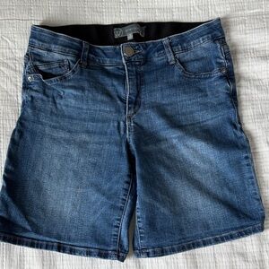 Wit & Wisdom Dark Blue Jean Shorts